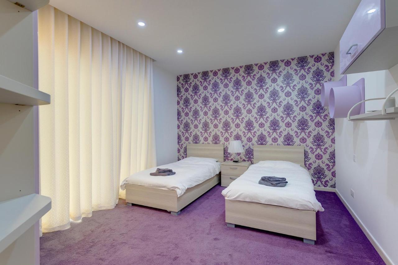 Luxury Apt W/ Side Seaviews And Pool, Top Location Sliema Dış mekan fotoğraf